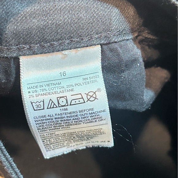 Old Navy super skinny‎ black denim jeans 16 - Picture 4 of 4